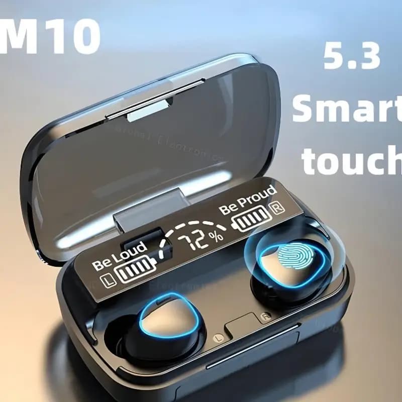 M10 Earbuds With Power Bank