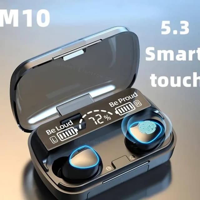 M10 Earbuds With Power Bank