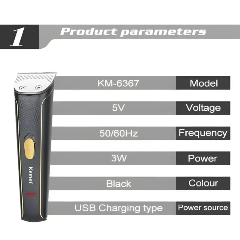 KM-6367 Hair Clipper