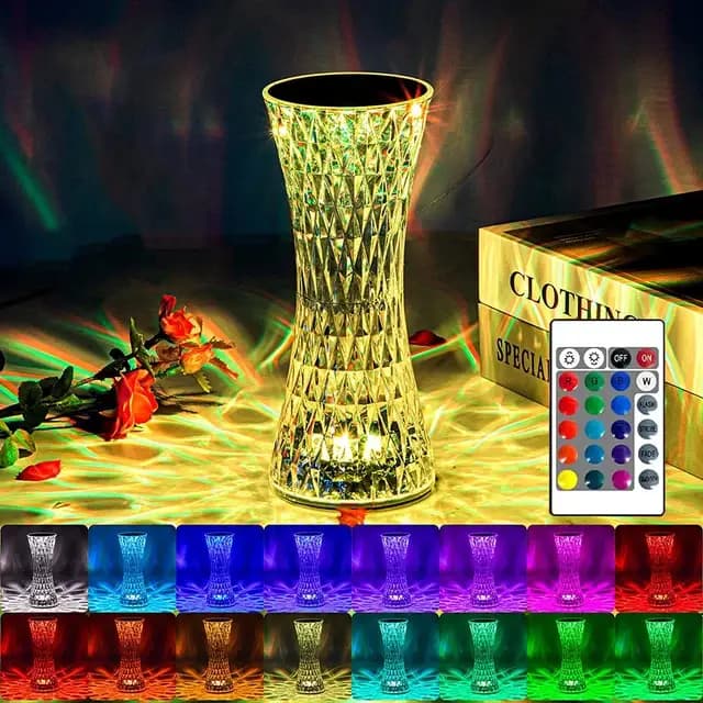 Crystal Table Lamp