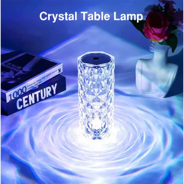 16 Colors Crystal Lamp