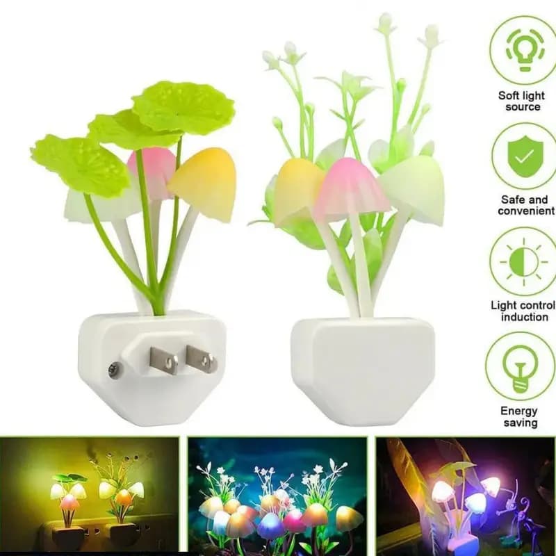 Mushrooms Night Light
