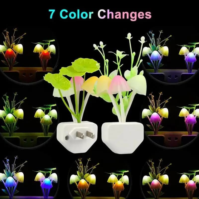 Mushrooms Night Light