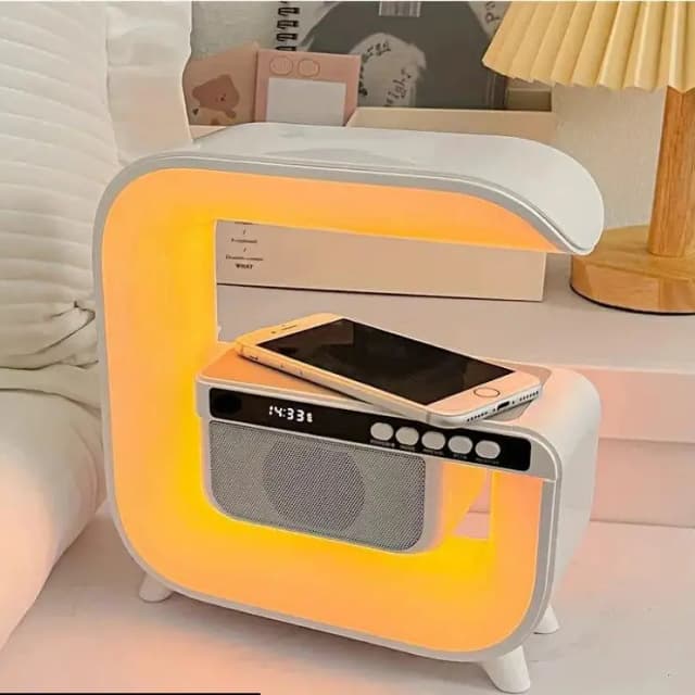 RGB G3 Speaker Wireless Charger And Lamp