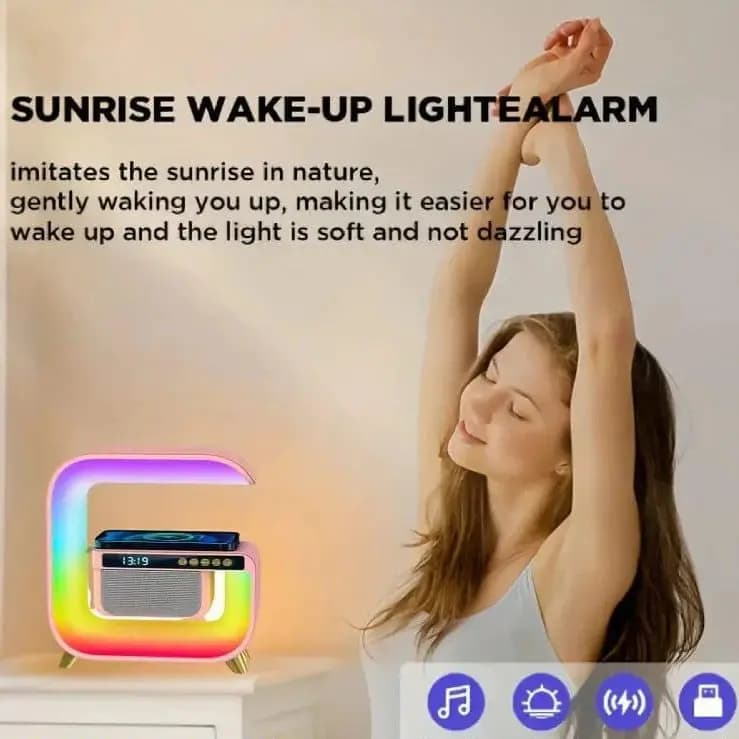 RGB G3 Speaker Wireless Charger And Lamp